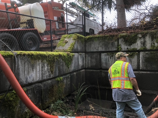 sewer cleanout clogged Oregon